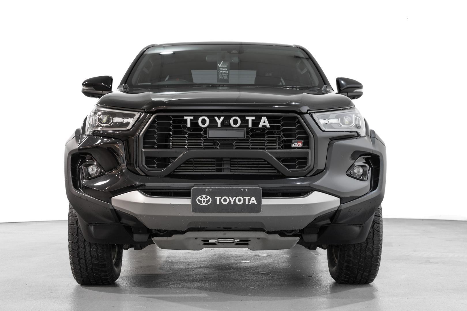 2023 Toyota Hilux GR-S in Black