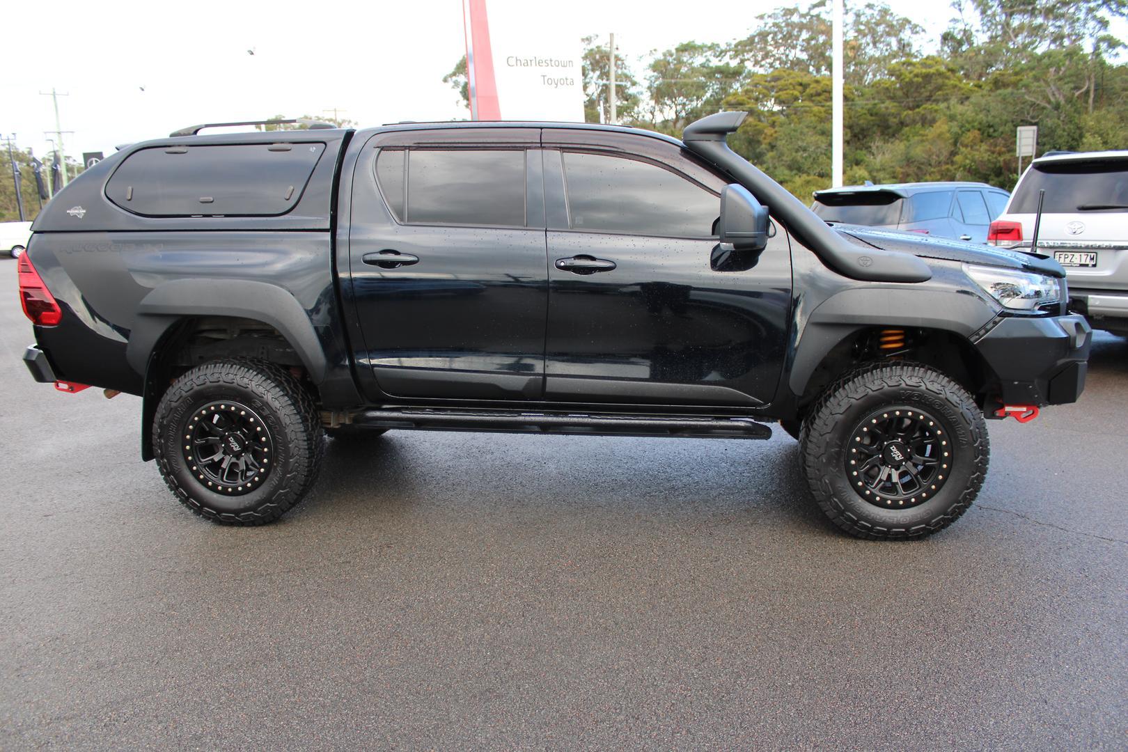 2021 Toyota Hilux Rugged X in Black