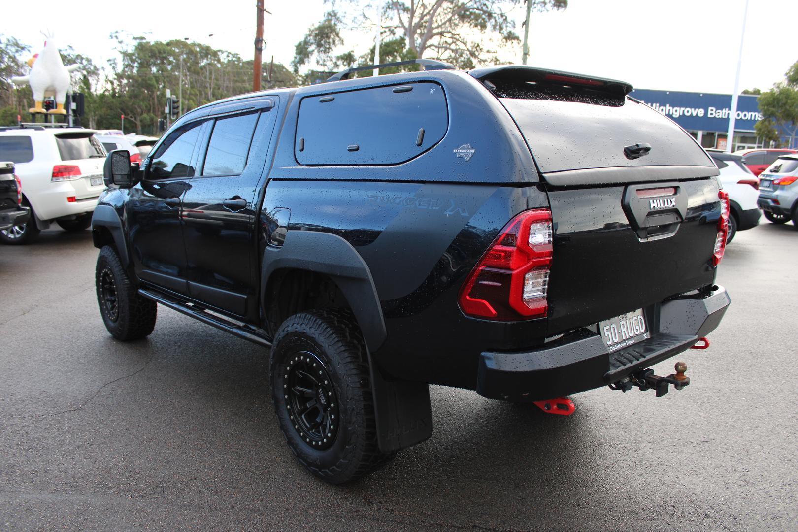 2021 Toyota Hilux Rugged X in Black