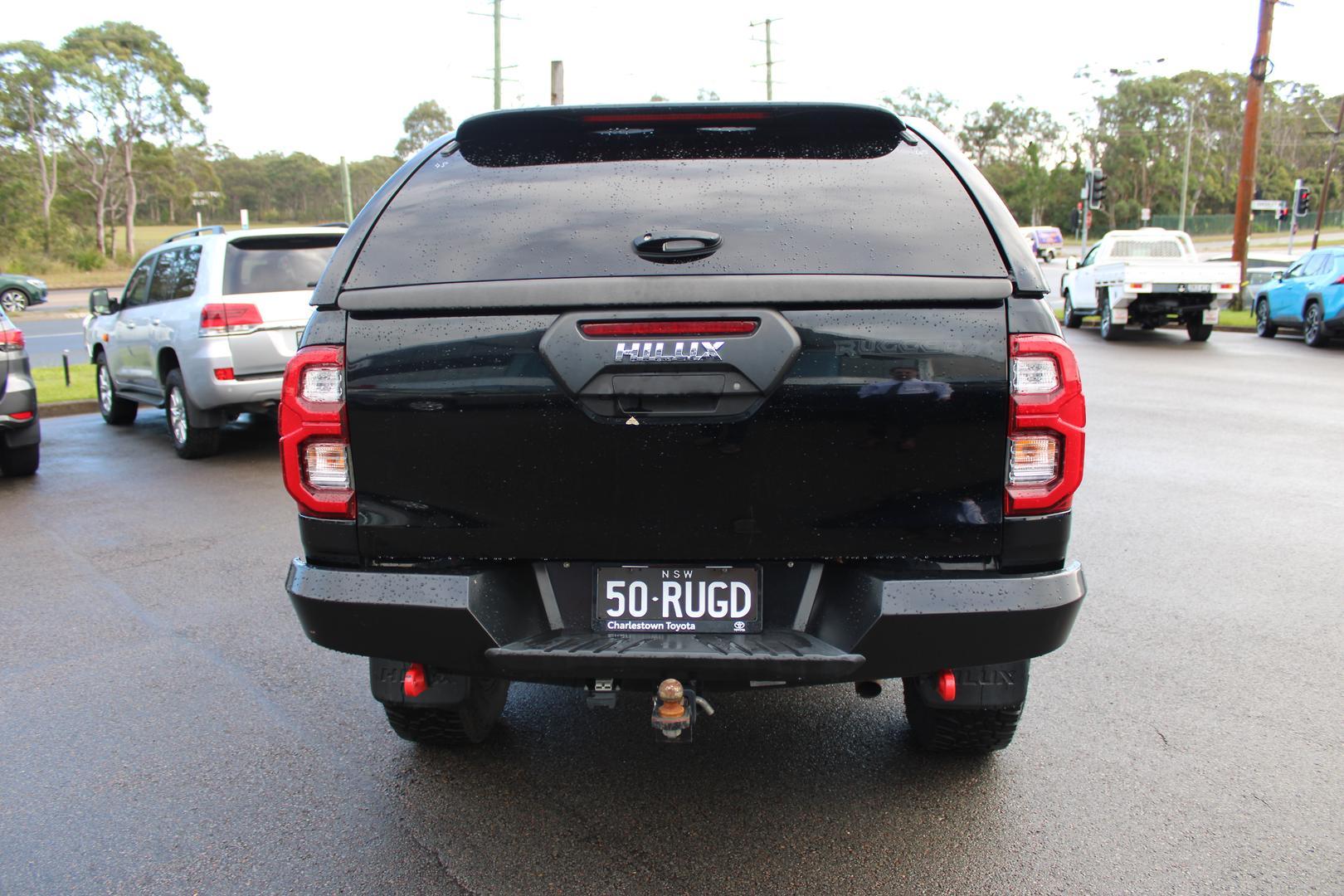 2021 Toyota Hilux Rugged X in Black