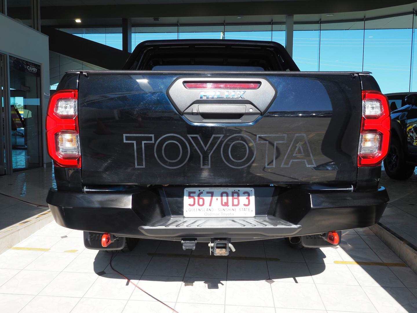 2022 Toyota Hilux Rugged X in Black