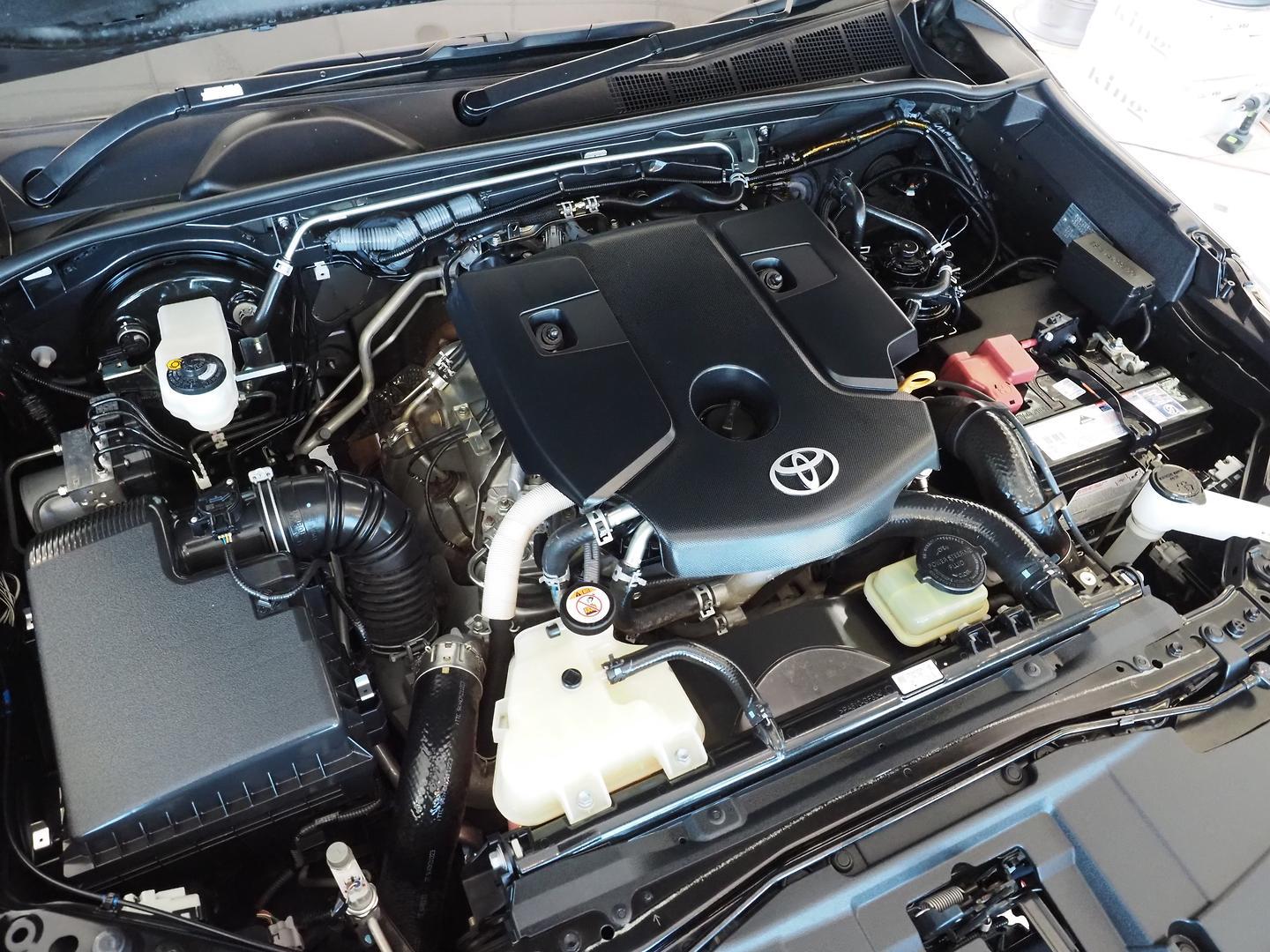 2022 Toyota Hilux Rugged X in Black