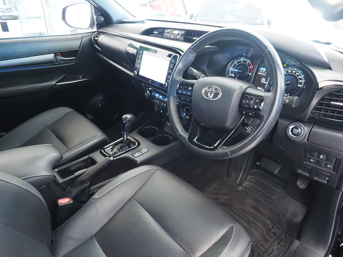 2022 Toyota Hilux Rugged X in Black
