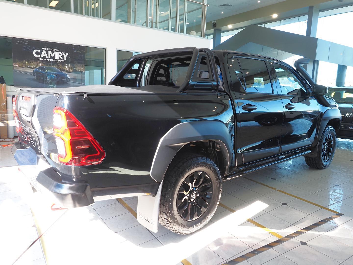 2022 Toyota Hilux Rugged X in Black