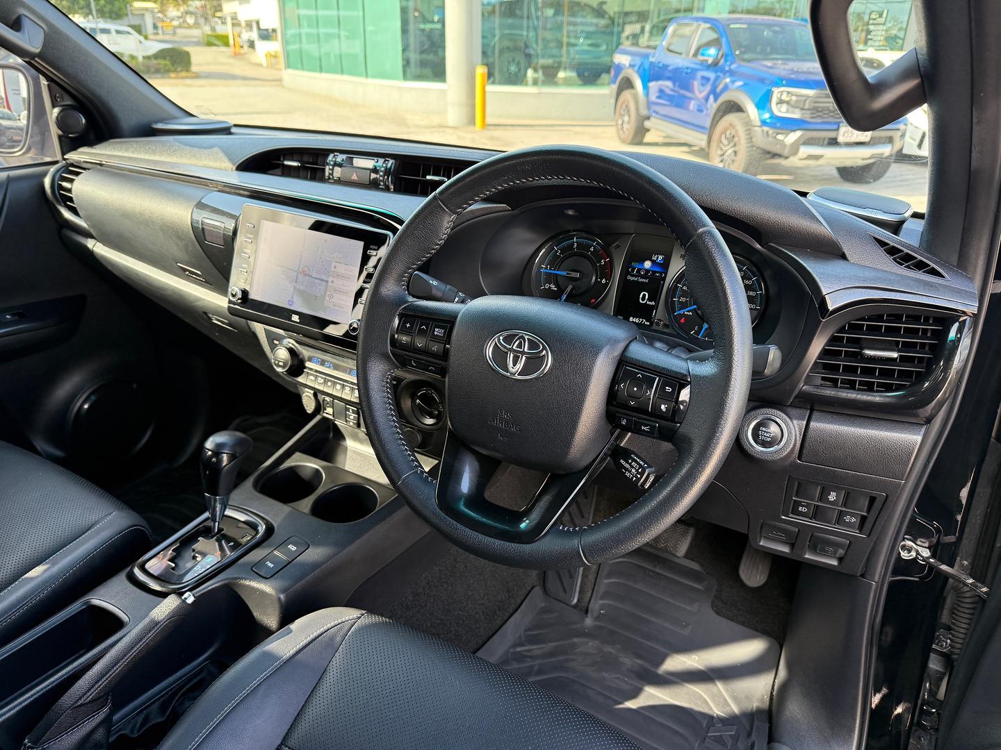2022 Toyota Hilux Rugged X in Black