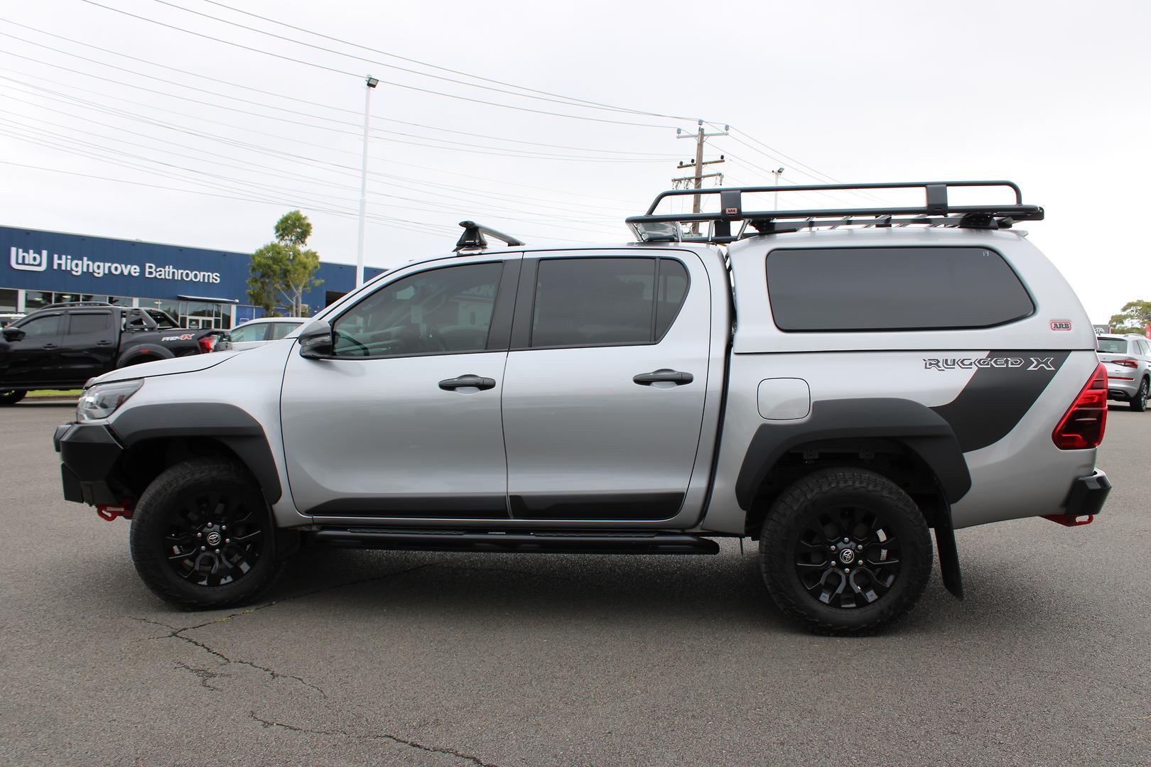 2021 Toyota Hilux Rugged X in Silver