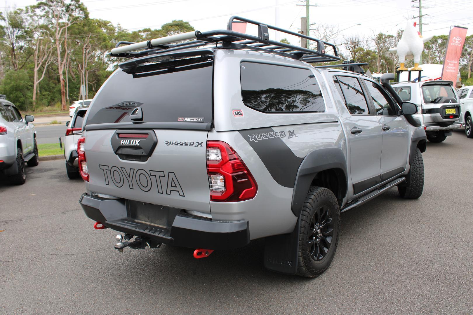 2021 Toyota Hilux Rugged X in Silver