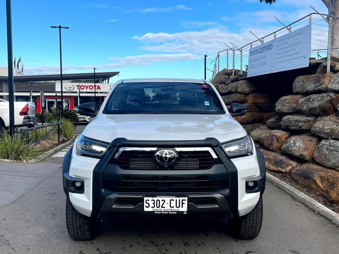 2022 Toyota Hilux Rogue in White
