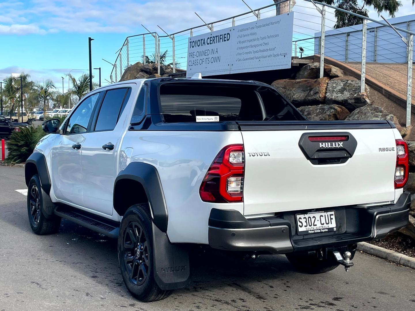 2022 Toyota Hilux Rogue in White