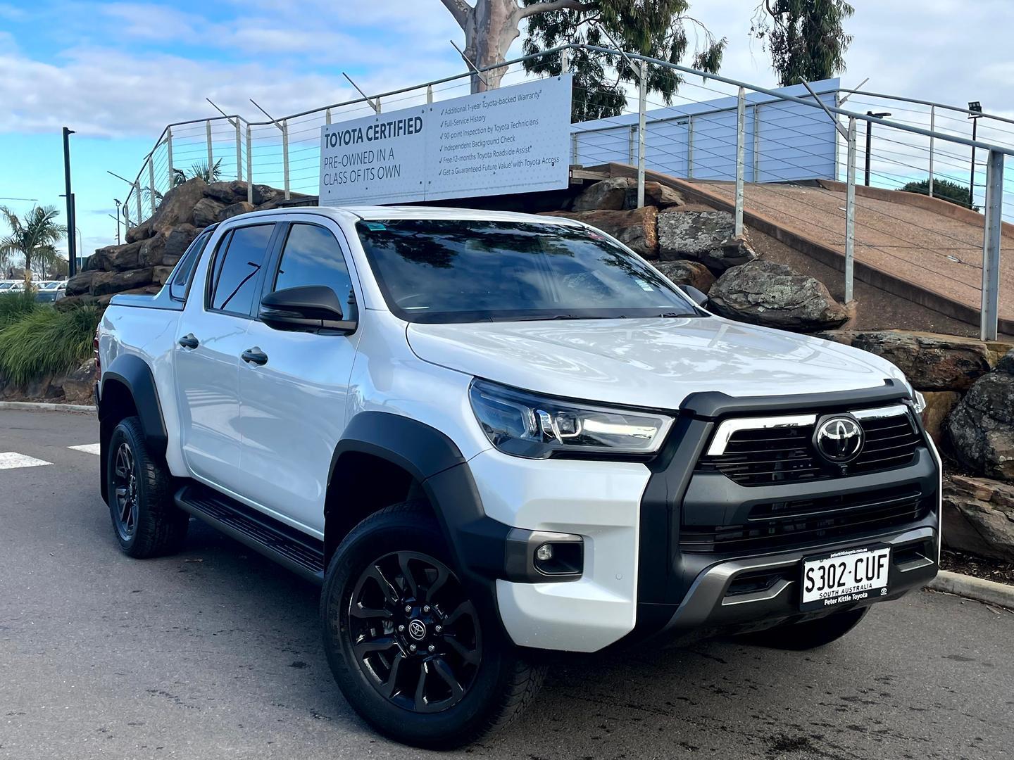 2022 Toyota Hilux Rogue in White