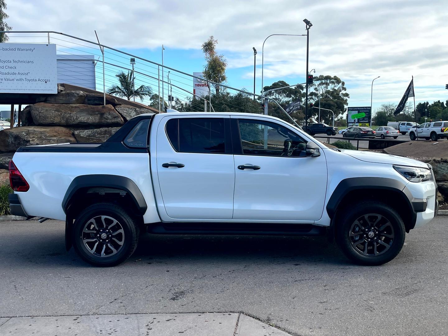 2022 Toyota Hilux Rogue in White