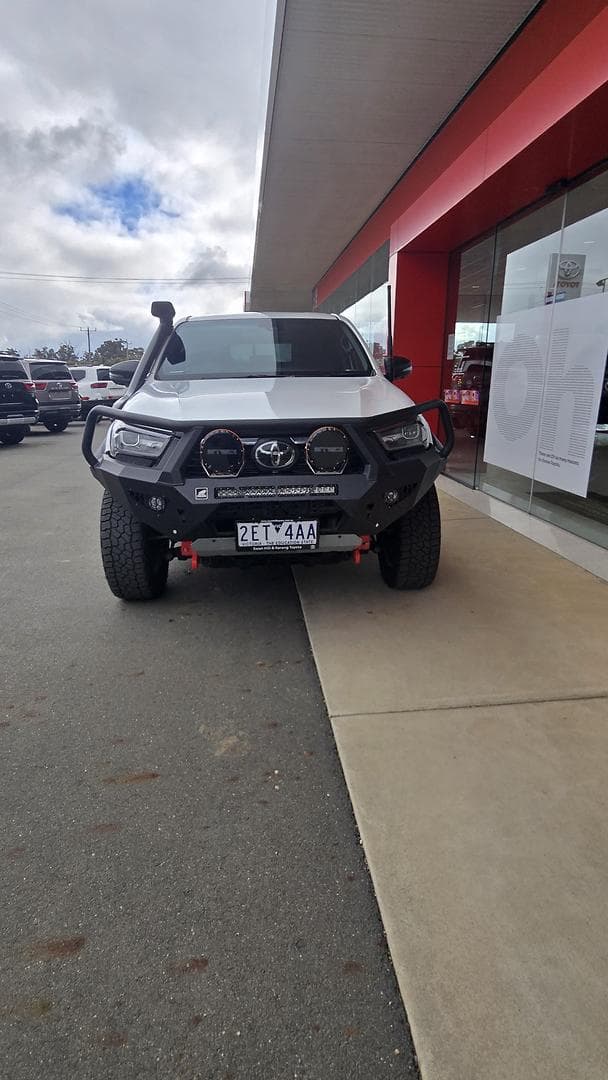 2023 Toyota Hilux Rogue in White