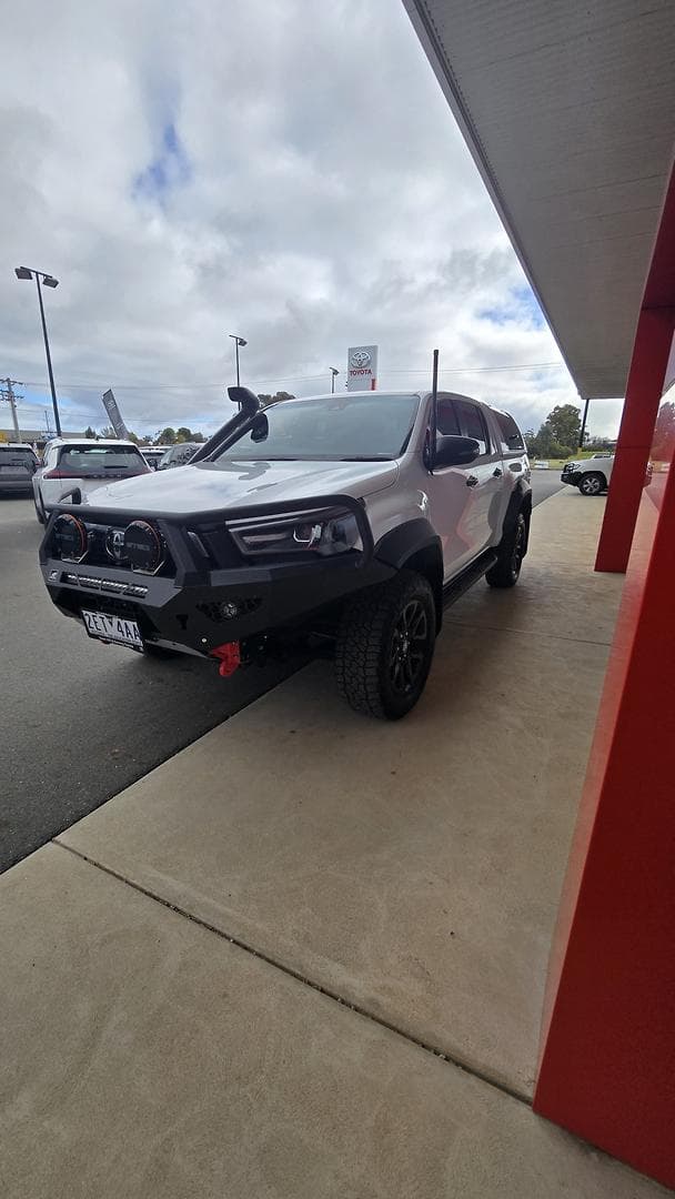 2023 Toyota Hilux Rogue in White