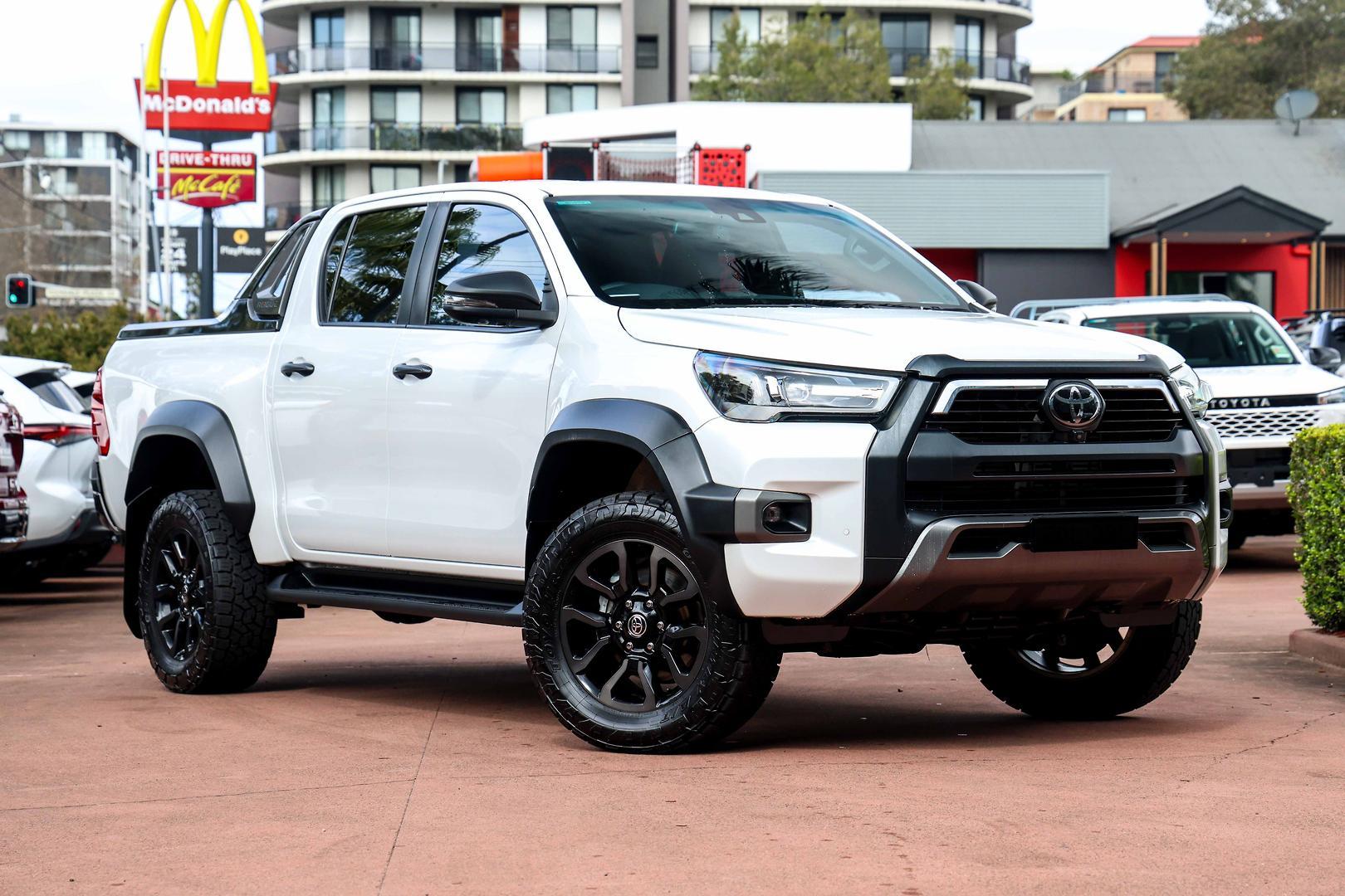 2023 Toyota Hilux Rogue in White