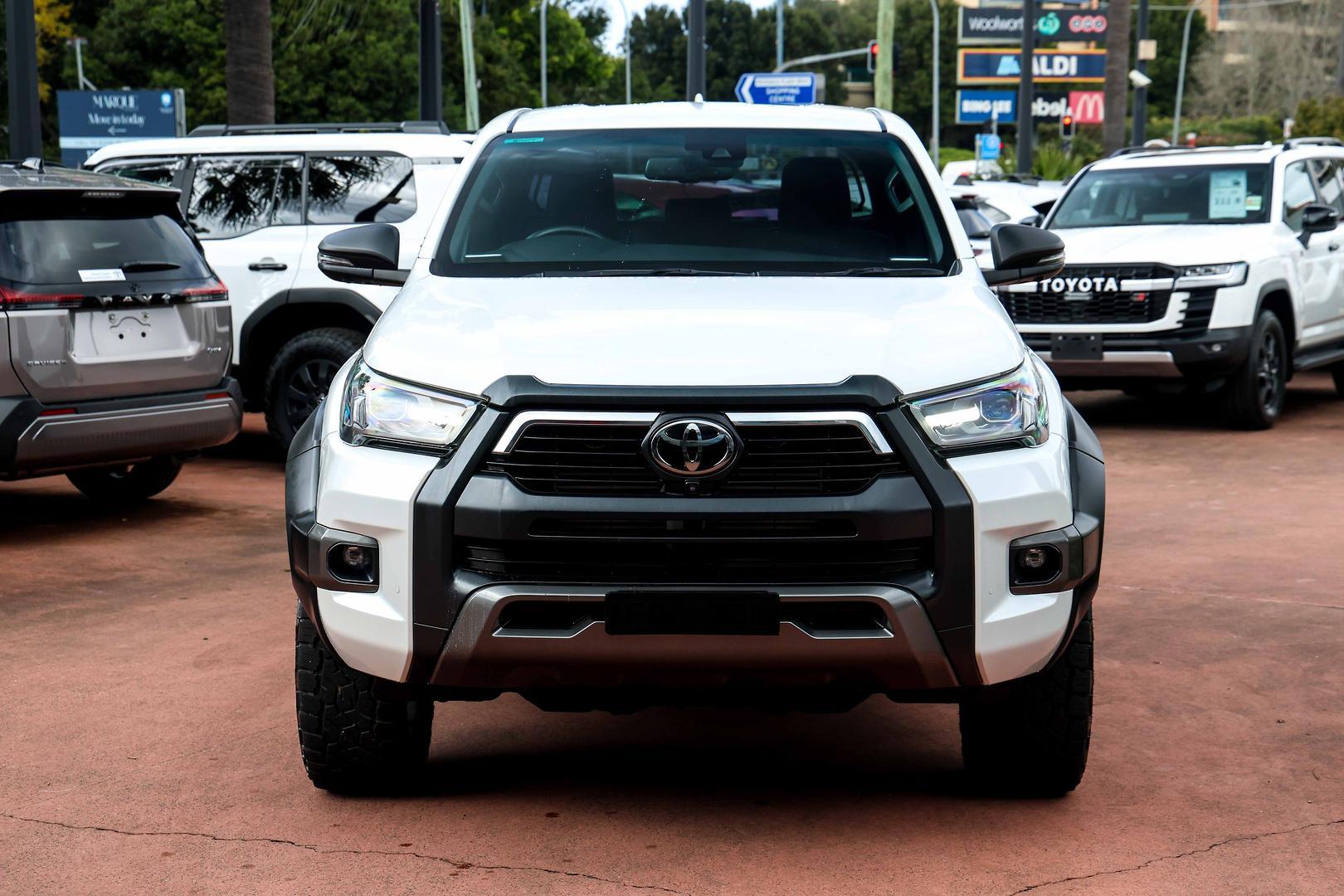 2023 Toyota Hilux Rogue in White