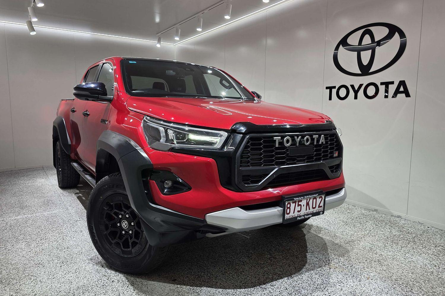 2024 Toyota Hilux GR-S in Two Tone Red