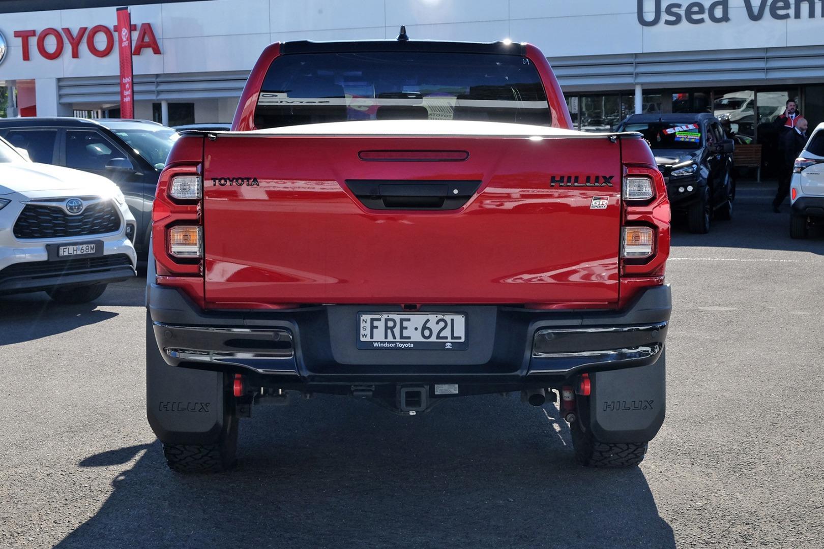 2025 Toyota Hilux GR-S in Two Tone Red