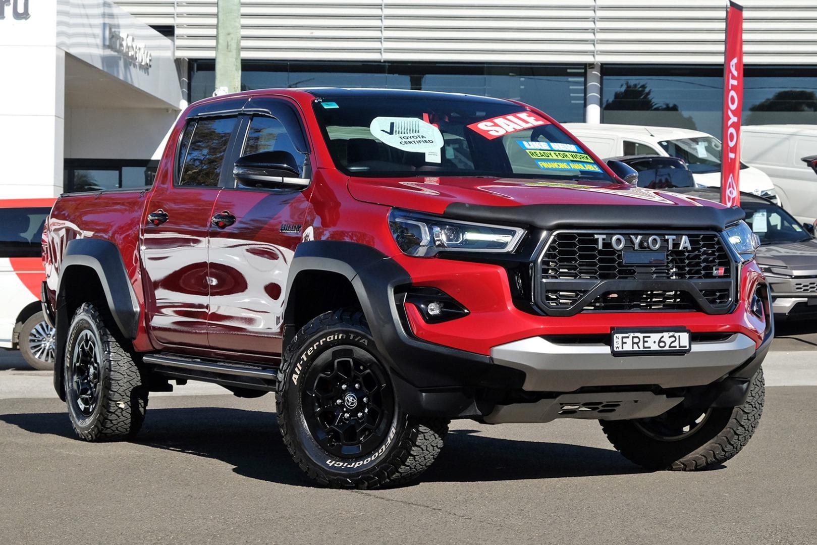 2025 Toyota Hilux GR-S in Two Tone Red