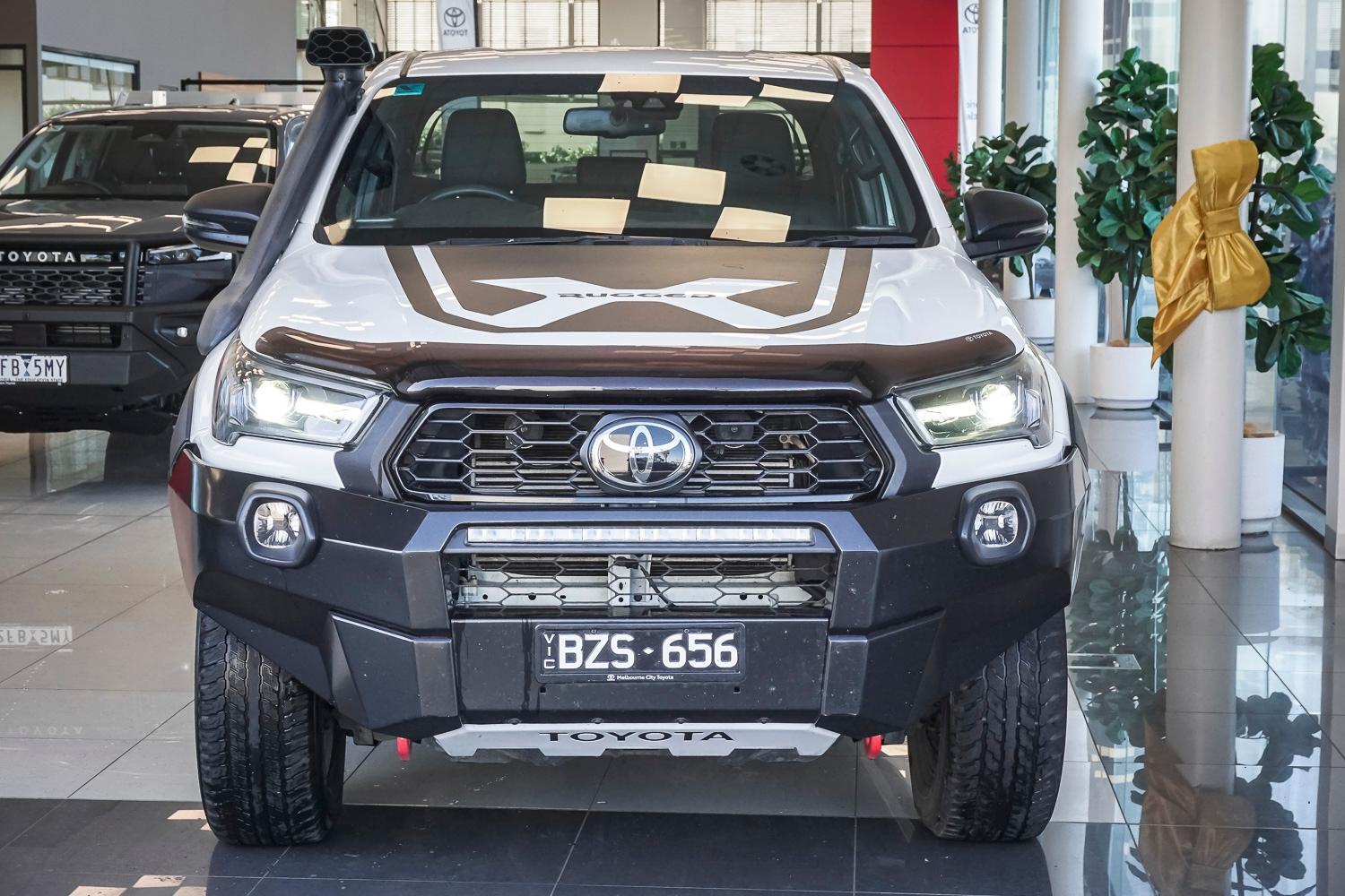 2022 Toyota Hilux Rugged X in White