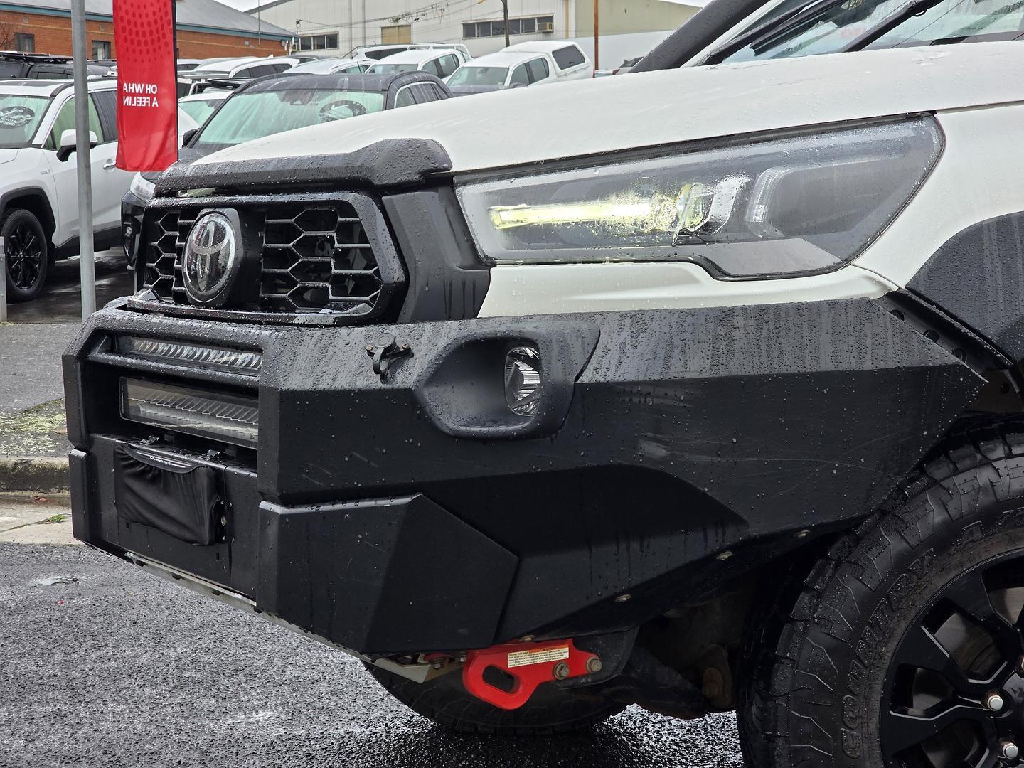 2022 Toyota Hilux Rugged X in White