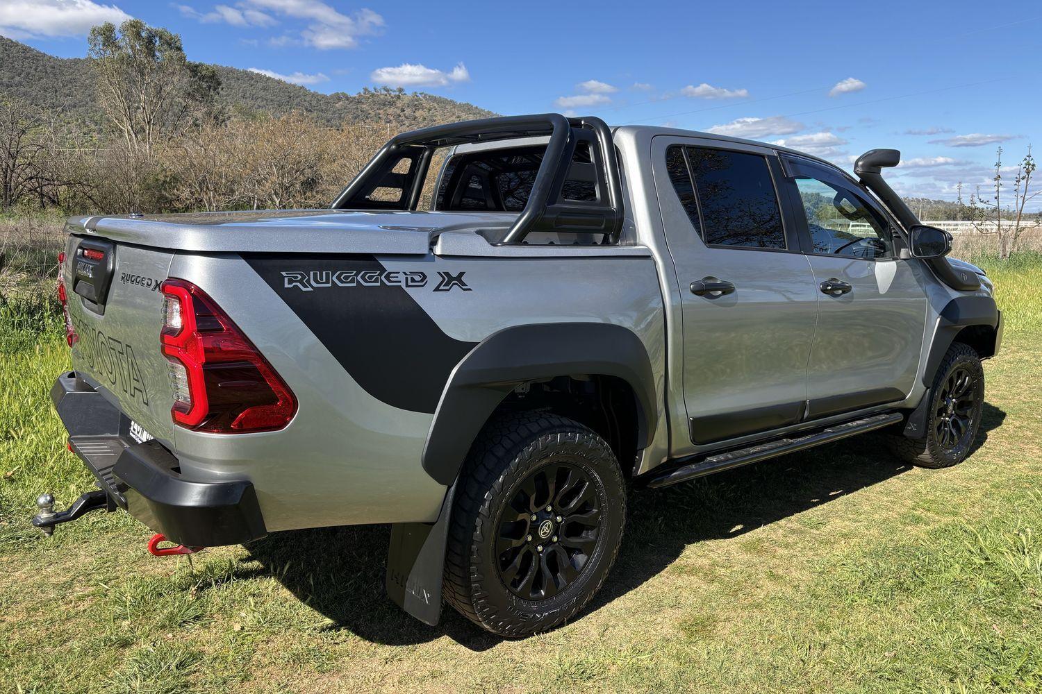2022 Toyota Hilux Rugged X in Silver