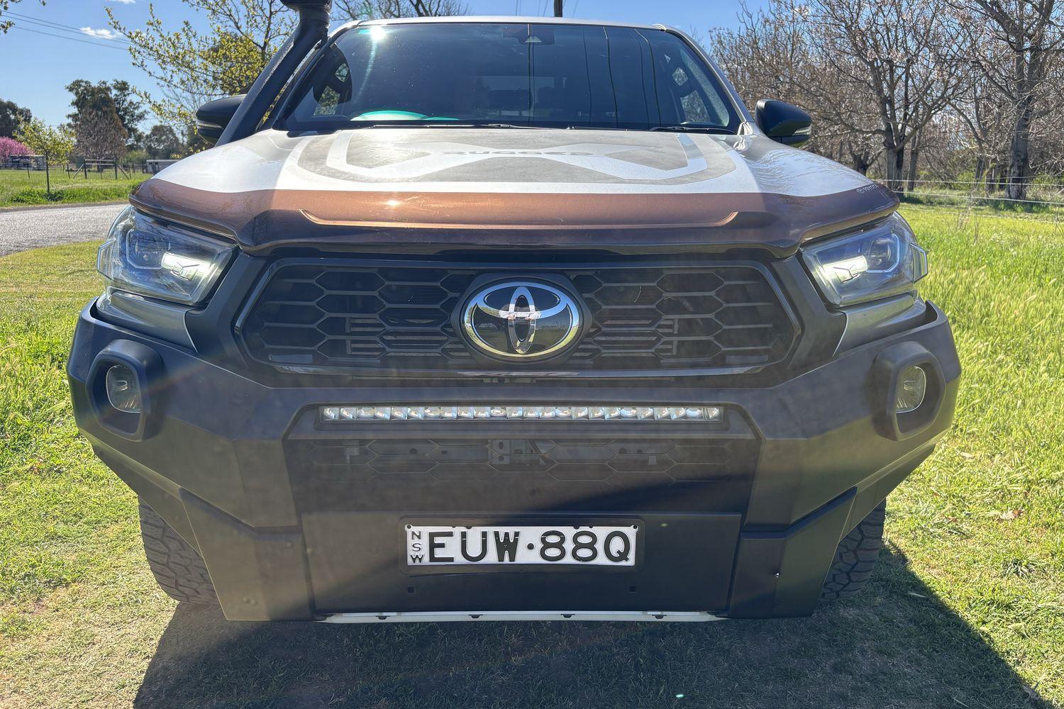 2022 Toyota Hilux Rugged X in Silver