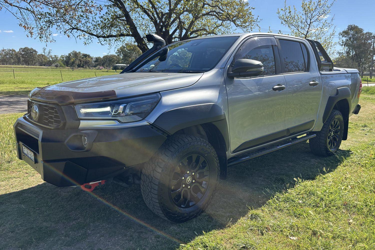 2022 Toyota Hilux Rugged X in Silver