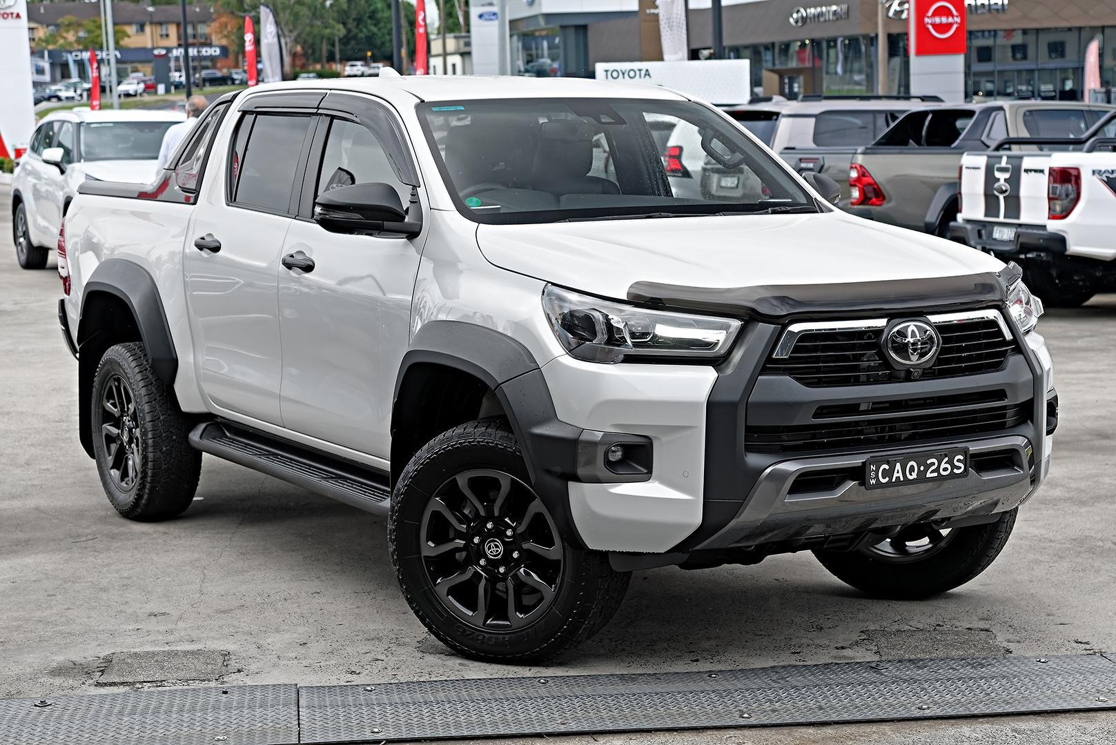 2022 Toyota Hilux Rogue in White