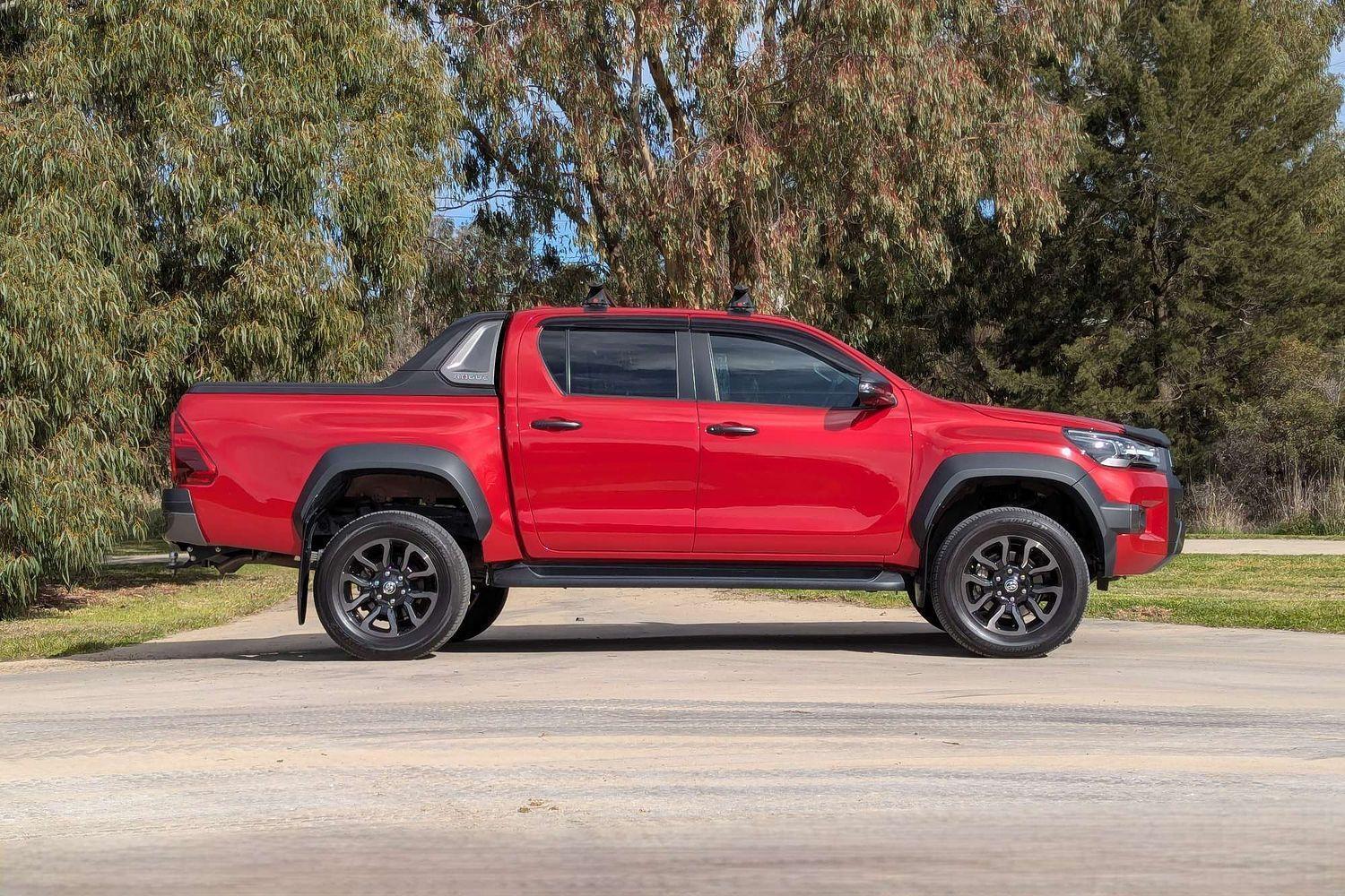 2023 Toyota Hilux Rogue in Red