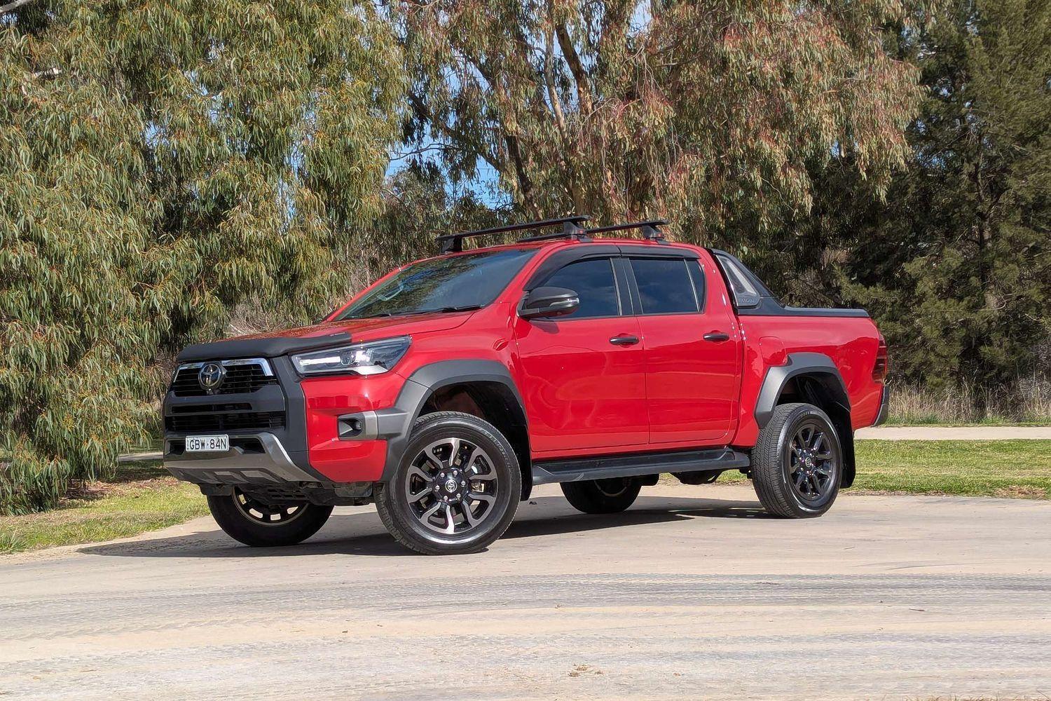 2023 Toyota Hilux Rogue in Red