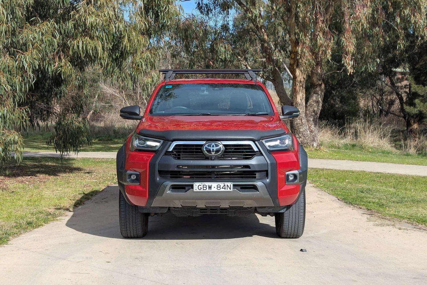 2023 Toyota Hilux Rogue in Red