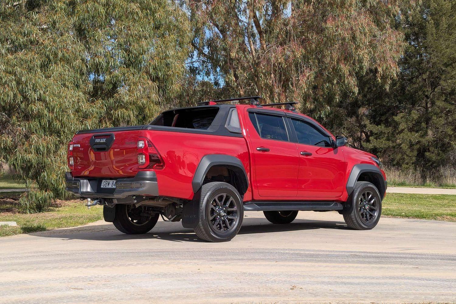 2023 Toyota Hilux Rogue in Red