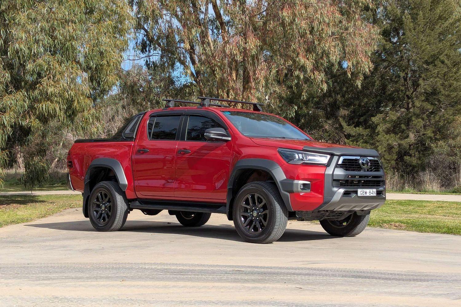 2023 Toyota Hilux Rogue in Red