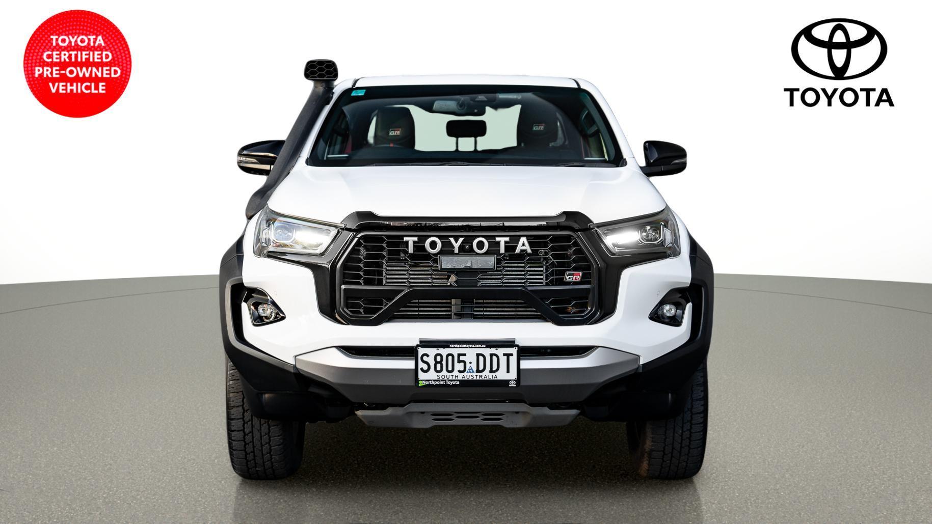 2024 Toyota Hilux GR-S in White