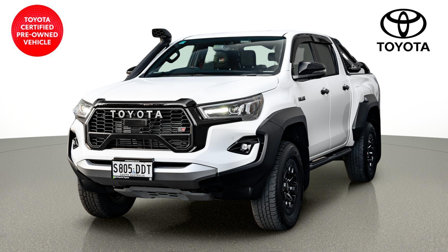 2024 Toyota Hilux GR-S in White