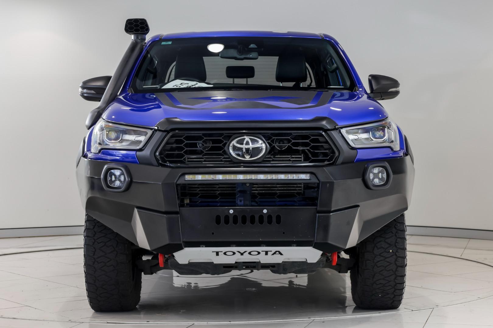 2021 Toyota Hilux Rugged X in Blue