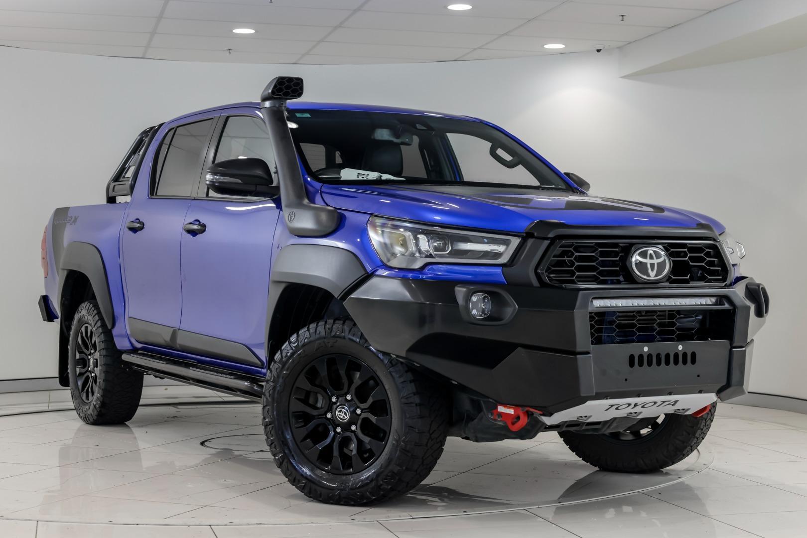 2021 Toyota Hilux Rugged X in Blue