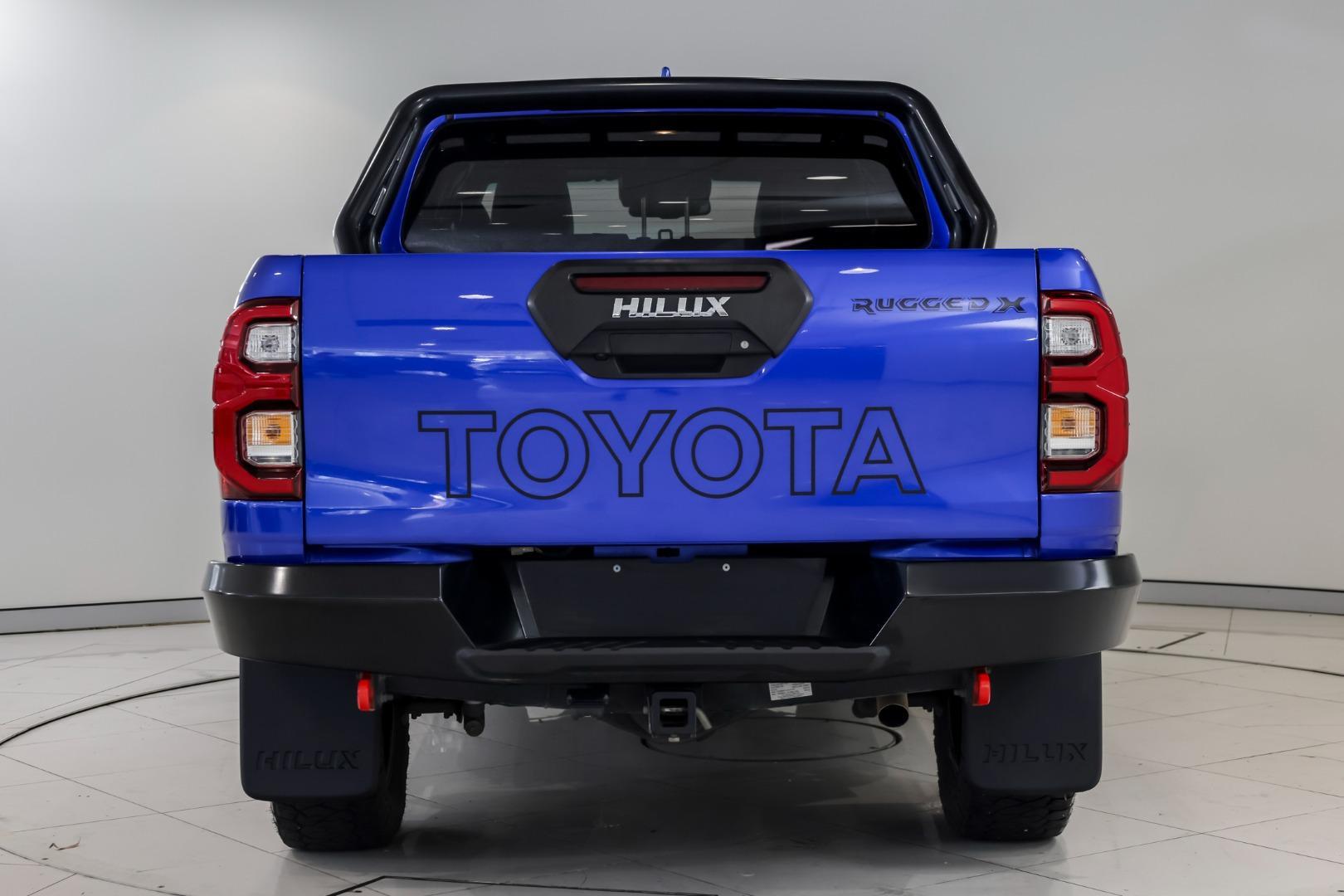 2021 Toyota Hilux Rugged X in Blue
