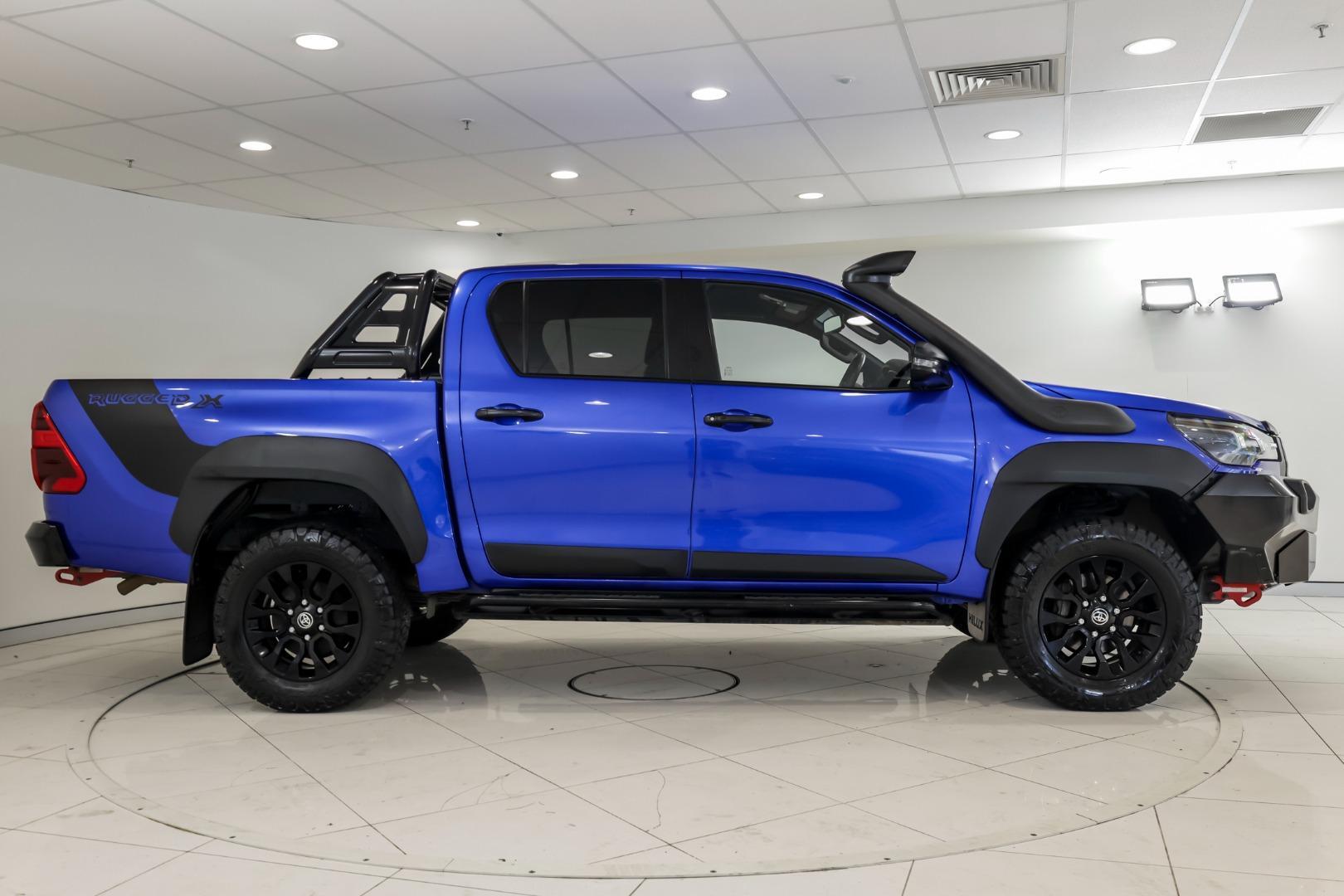 2021 Toyota Hilux Rugged X in Blue