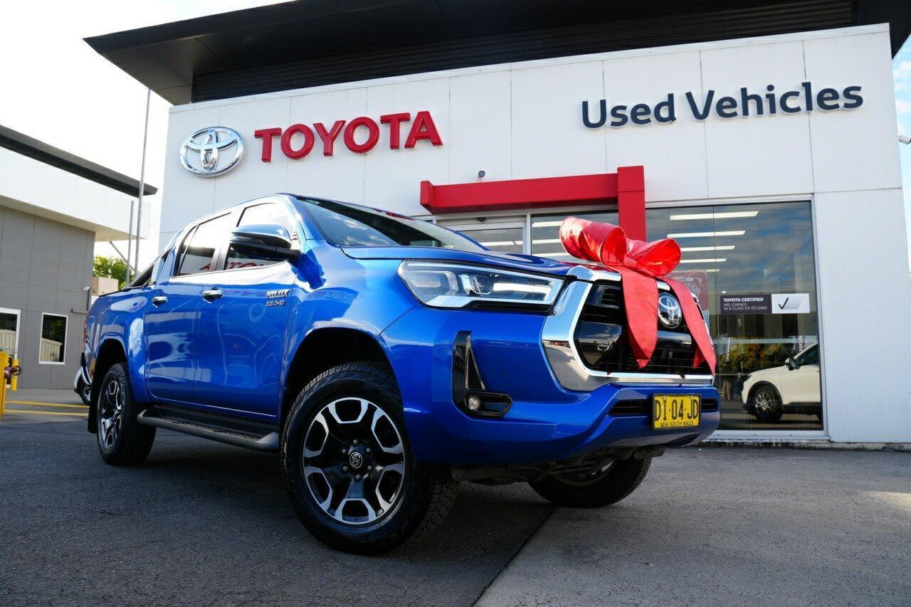 2023 Toyota Hilux SR5 in Blue