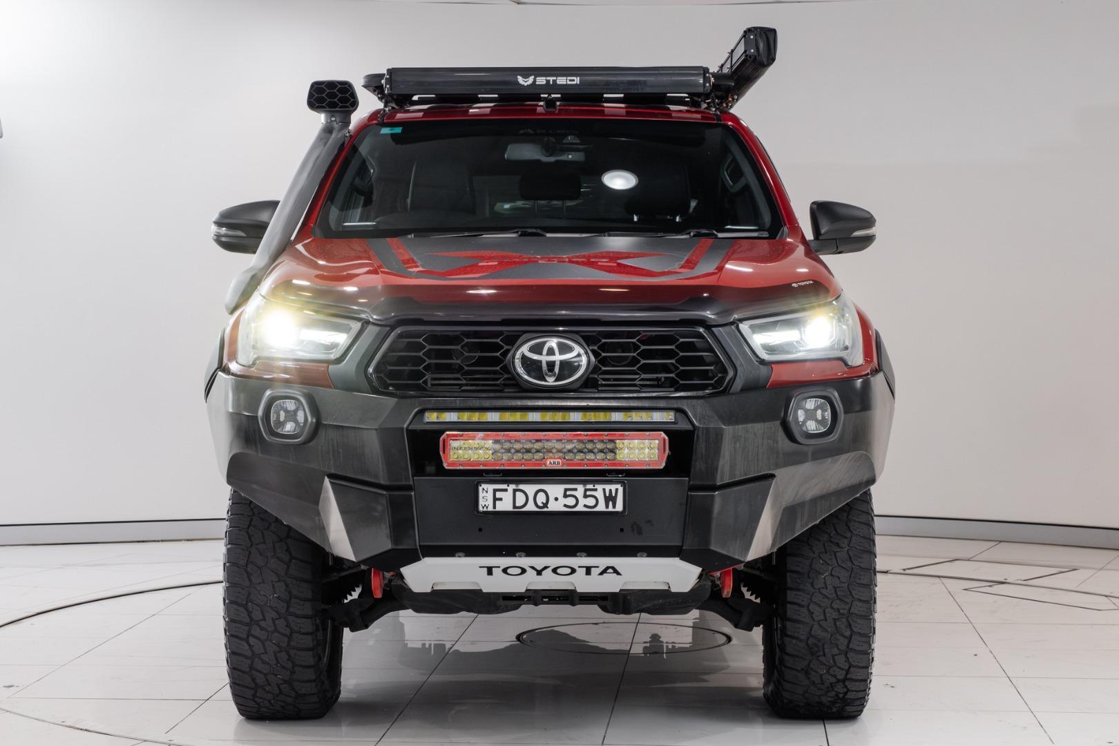 2020 Toyota Hilux Rugged X in Red