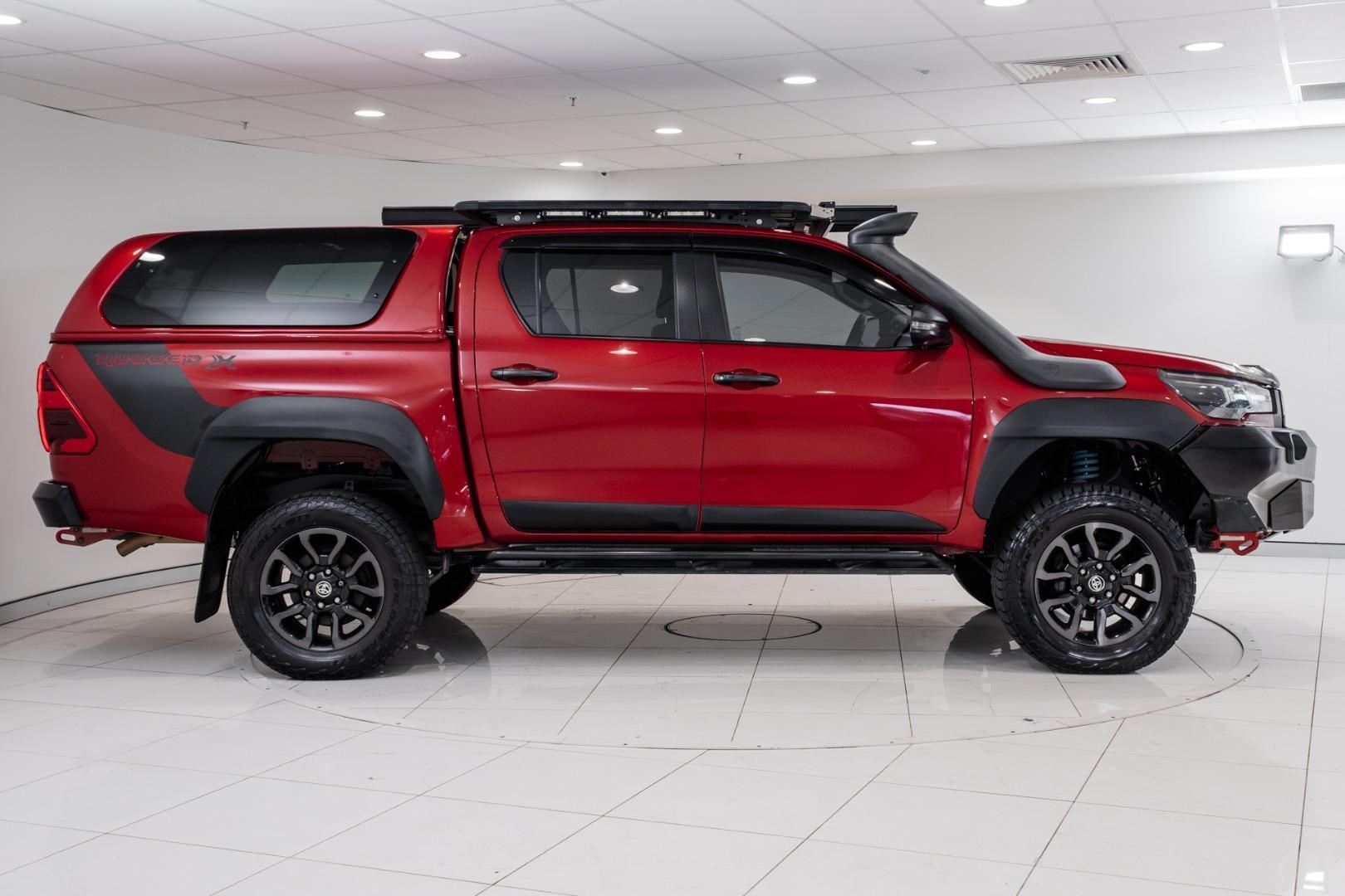 2020 Toyota Hilux Rugged X in Red