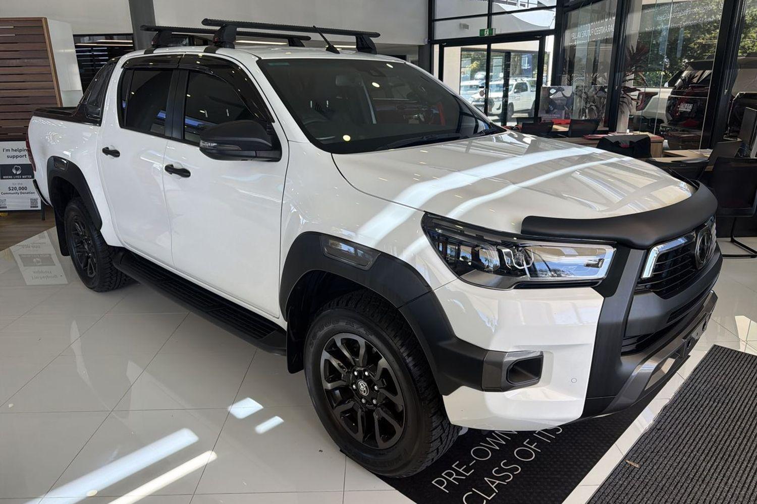 2021 Toyota Hilux Rogue in White