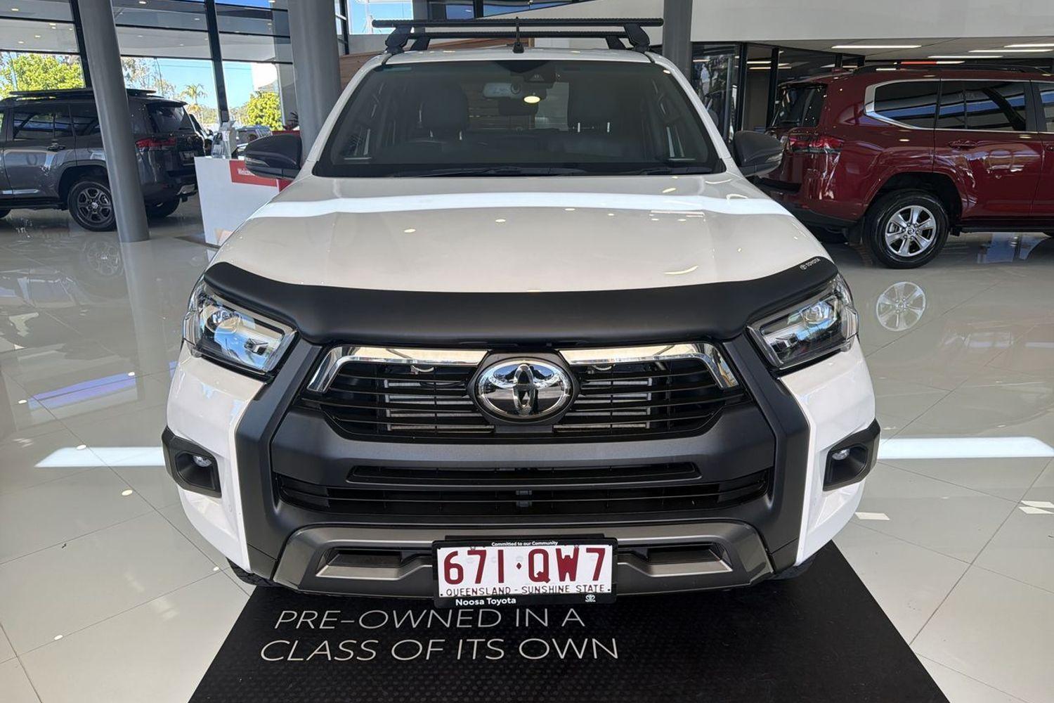 2021 Toyota Hilux Rogue in White