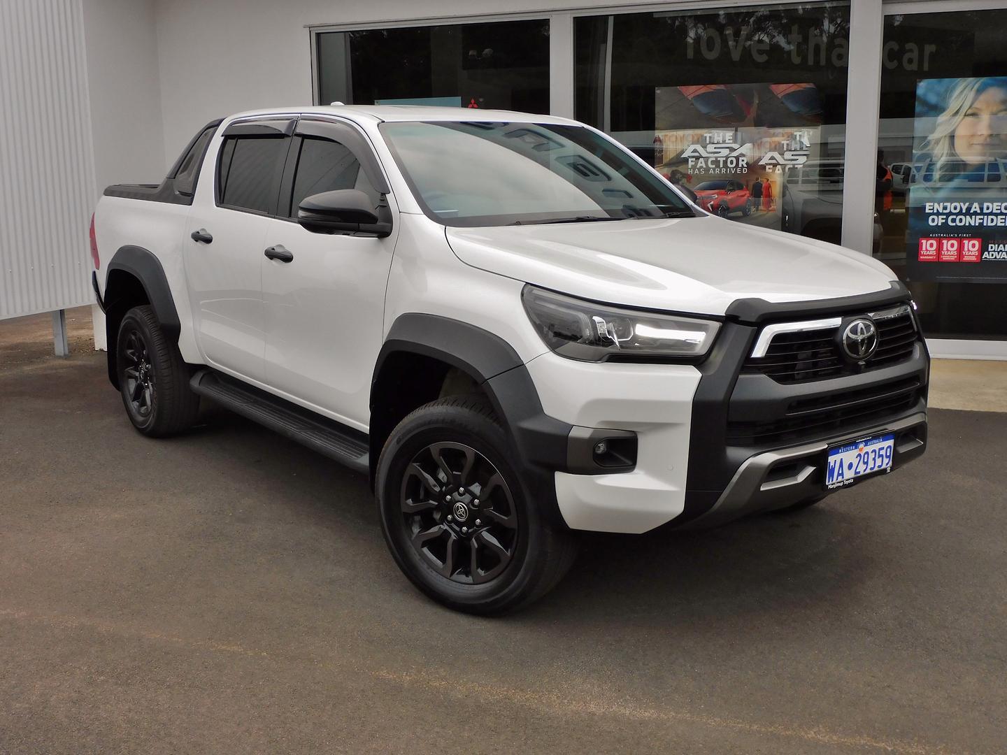 2023 Toyota Hilux Rogue in White
