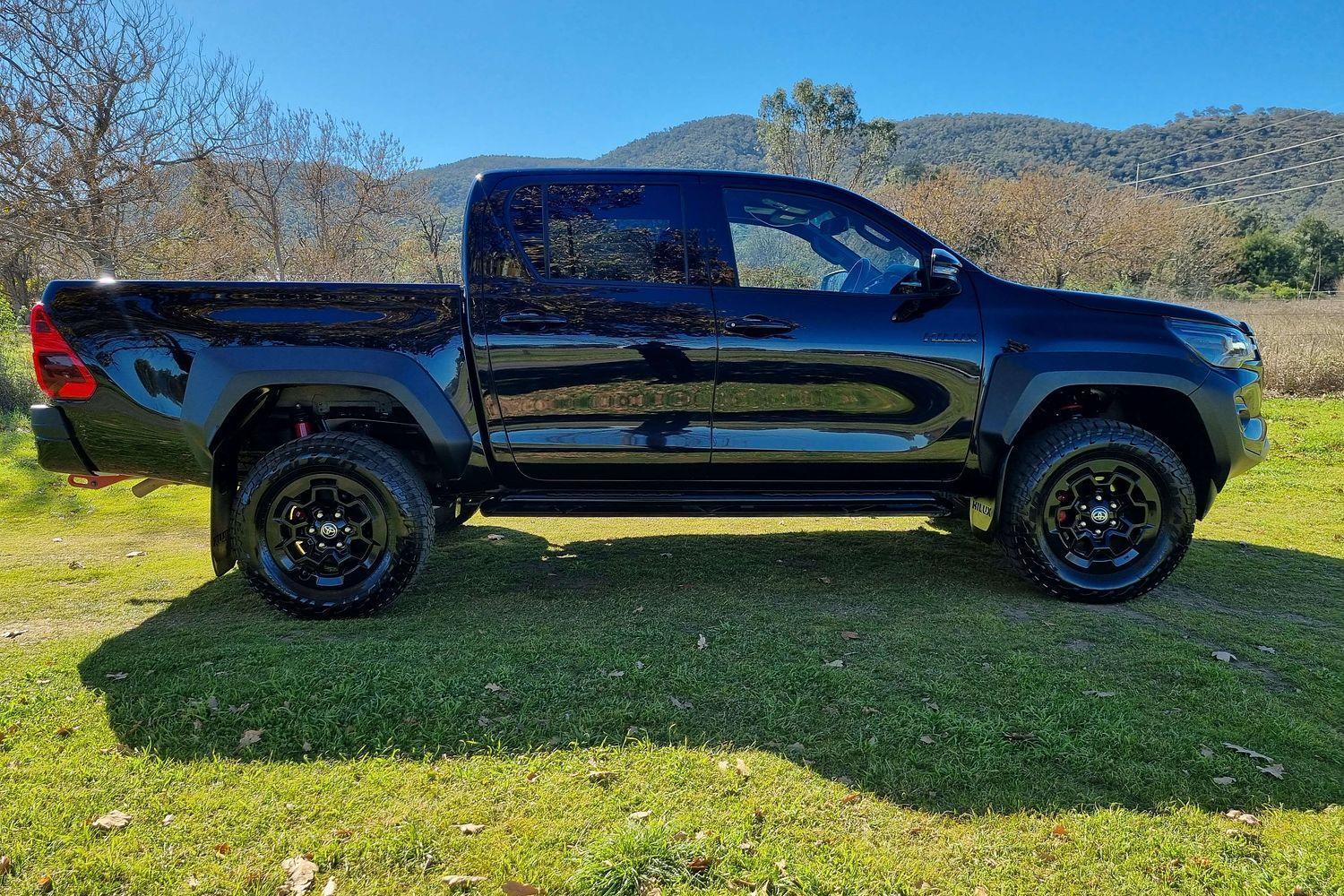 2023 Toyota Hilux GR-S in Black