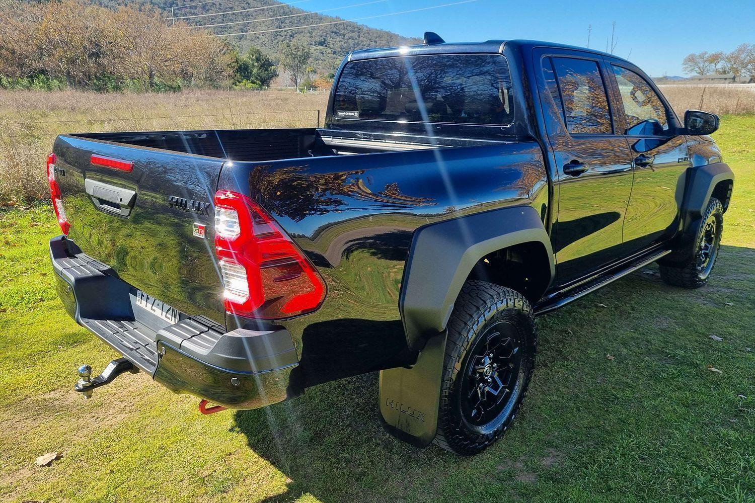 2023 Toyota Hilux GR-S in Black