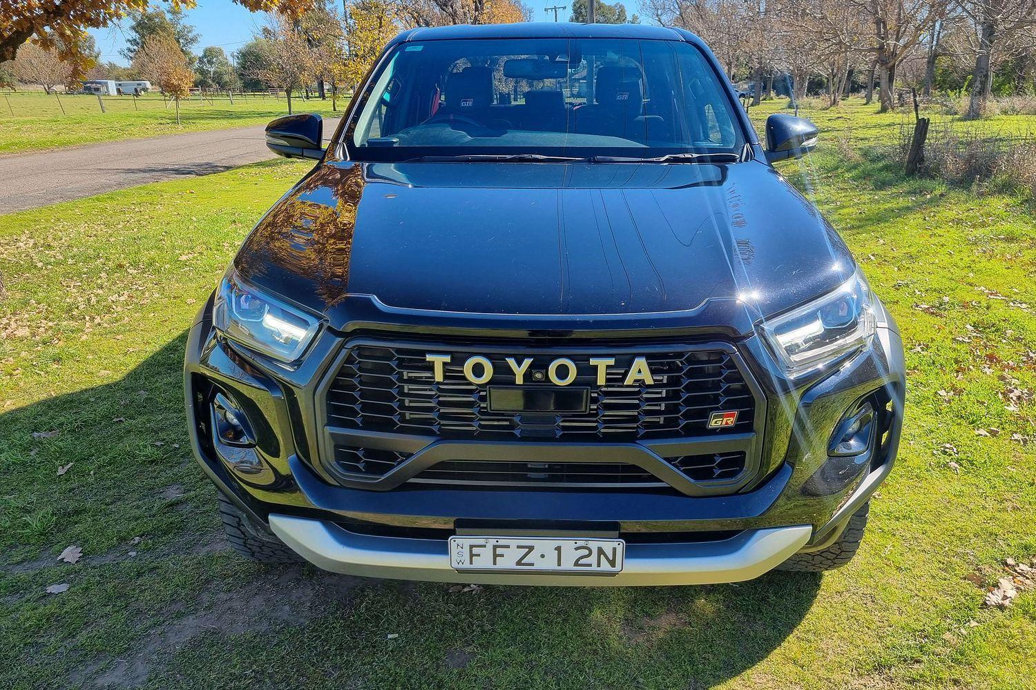 2023 Toyota Hilux GR-S in Black