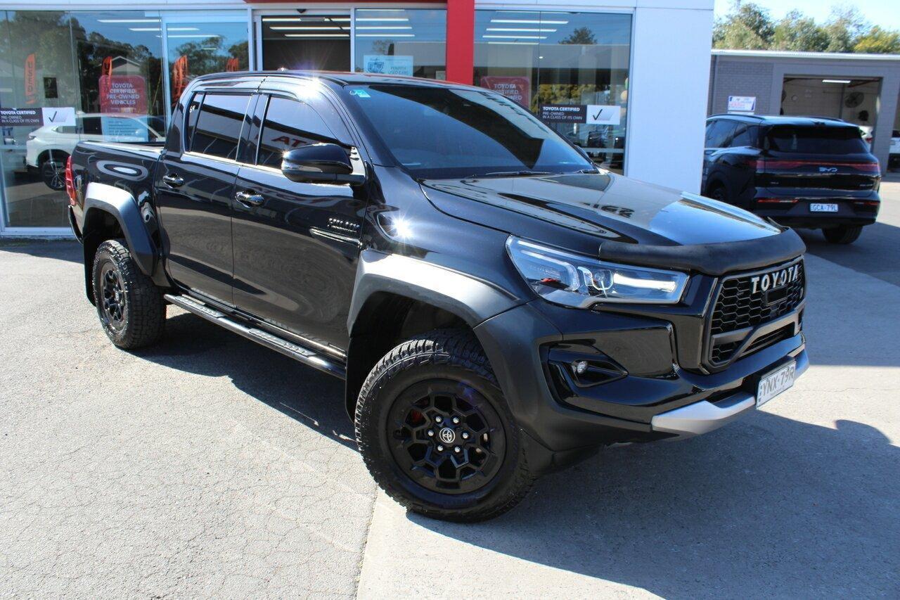 2024 Toyota Hilux GR-S in Black