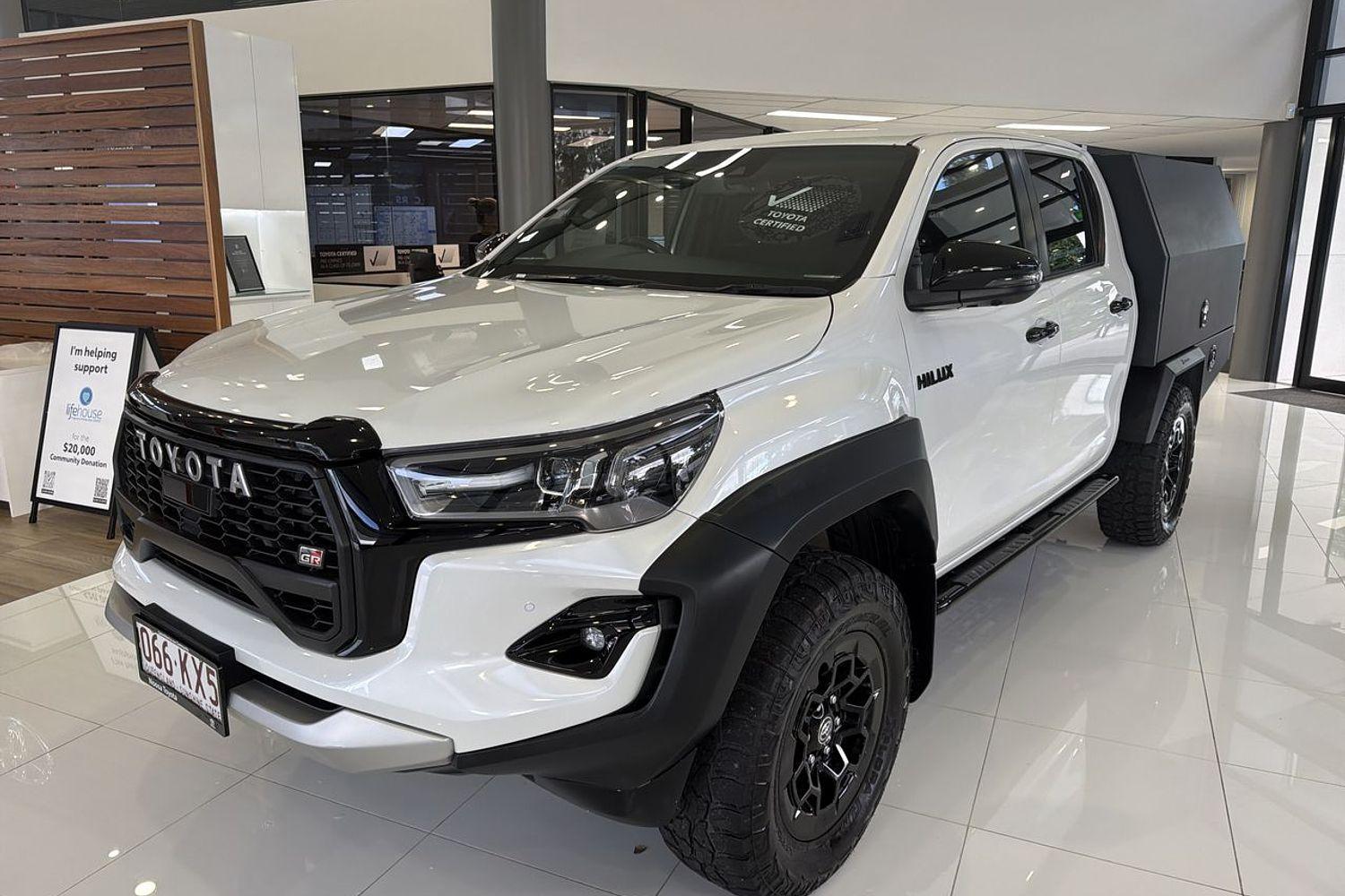 2024 Toyota Hilux GR-S in White